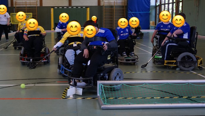 Spielszene aus dem Finalspiel