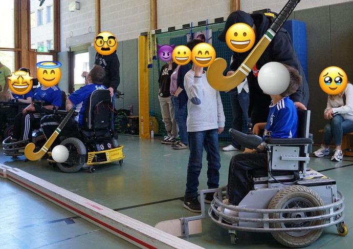 Ein Eindruck vom Spielfeldrand