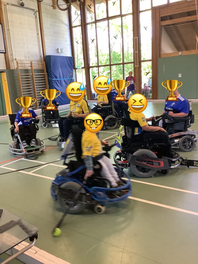 Spielszene aus dem Finalspiel